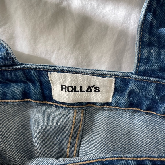 ROLLA'S Blue Denim Overalls - Picture 3 of 5